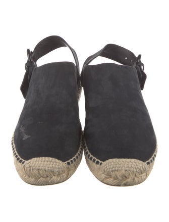 Celine Suede Slingback Flats