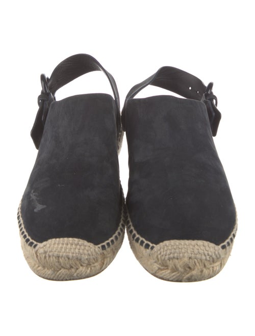 Celine Suede Slingback Flats