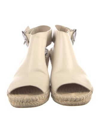 Celine Leather Espadrilles
