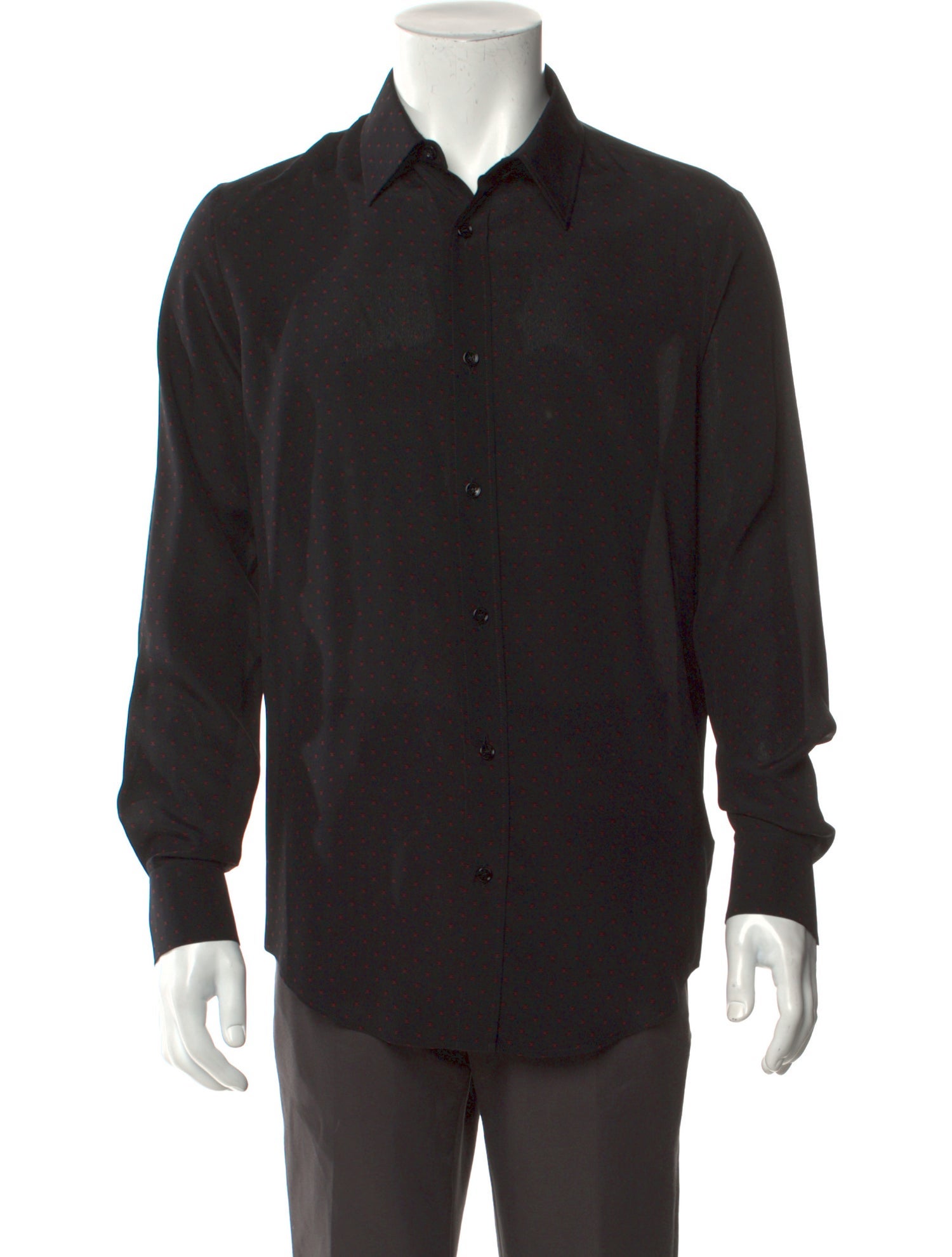Celine Triomphe Silk Dress Shirt w/ Tags