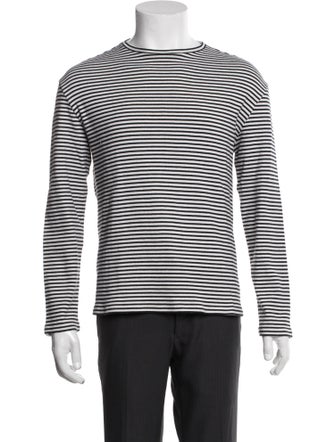 Celine Striped Crew Neck Pullover