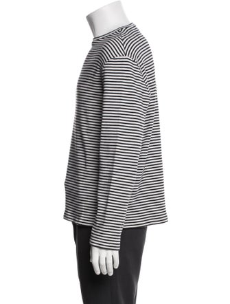 Celine Striped Crew Neck Pullover