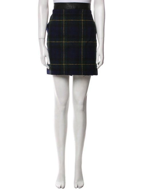 Celine Wool Mini Skirt