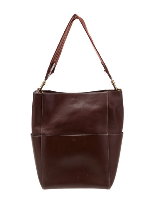 Celine Leather Seau Sangle
