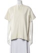 Celine 2010's Mock Neck Blouse