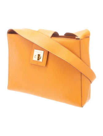 Celine Leather Shoulder Bag