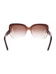 Celine Square Gradient Sunglasses