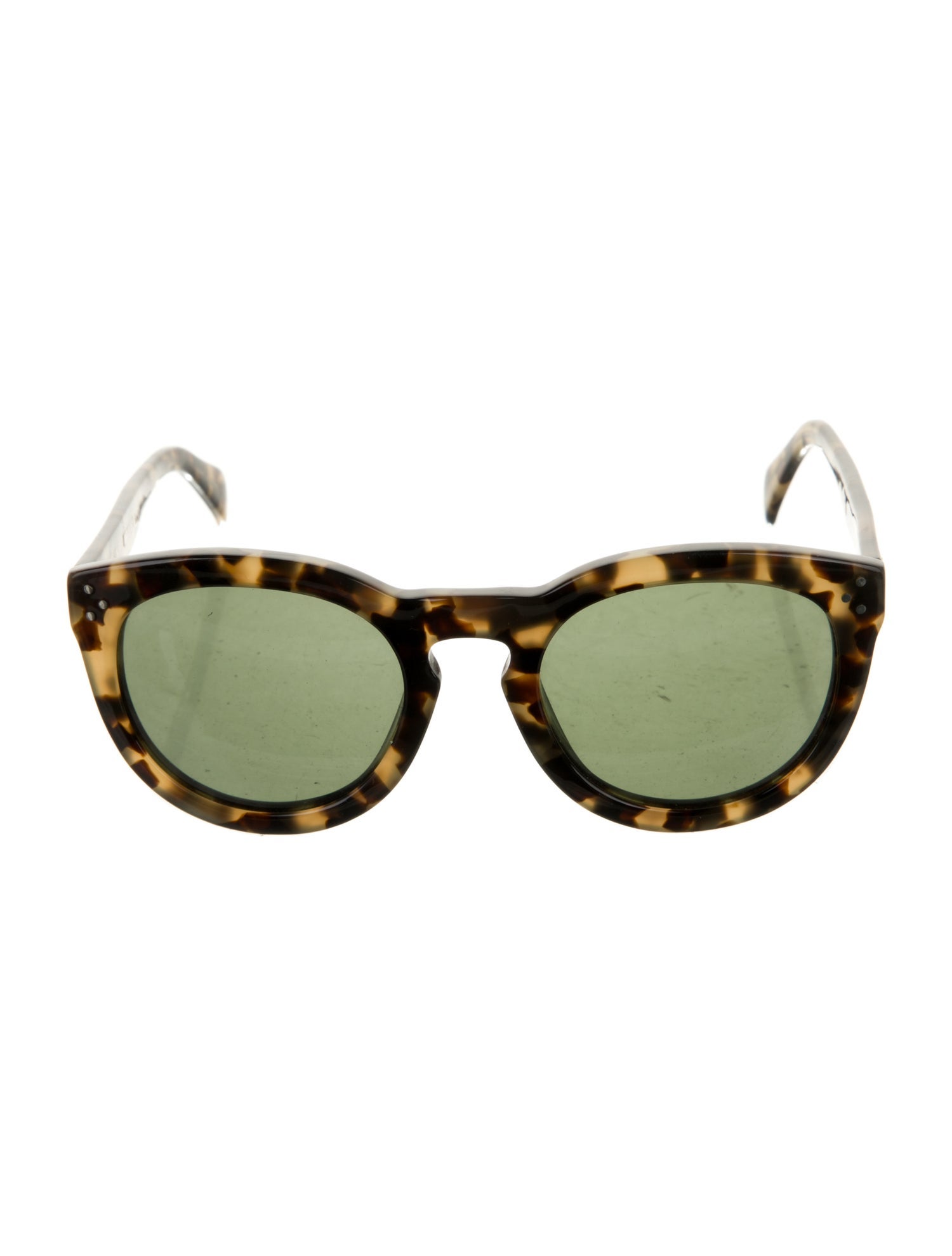 Celine Round Tinted Sunglasses