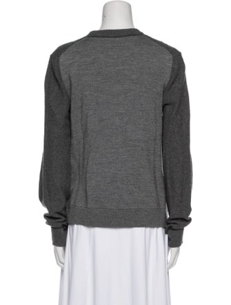 Celine Merino Wool Crew Neck Sweatshirt