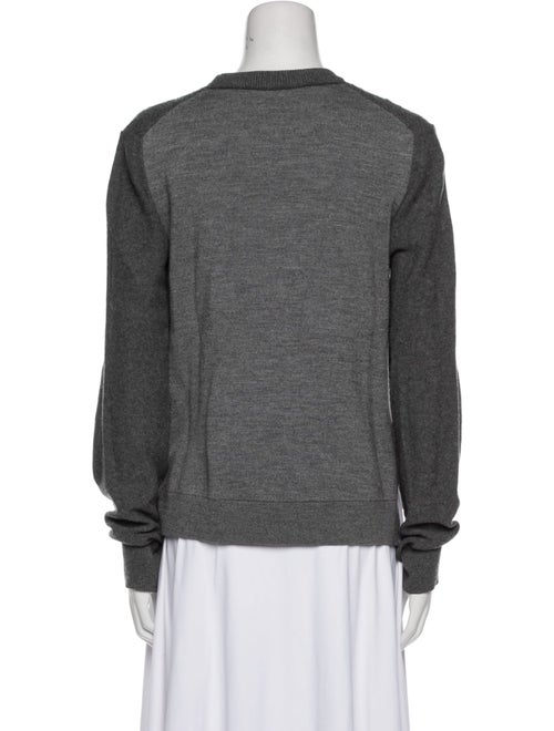 Celine Merino Wool Crew Neck Sweatshirt