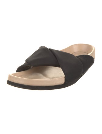 Celine Grosgrain Trim Slides