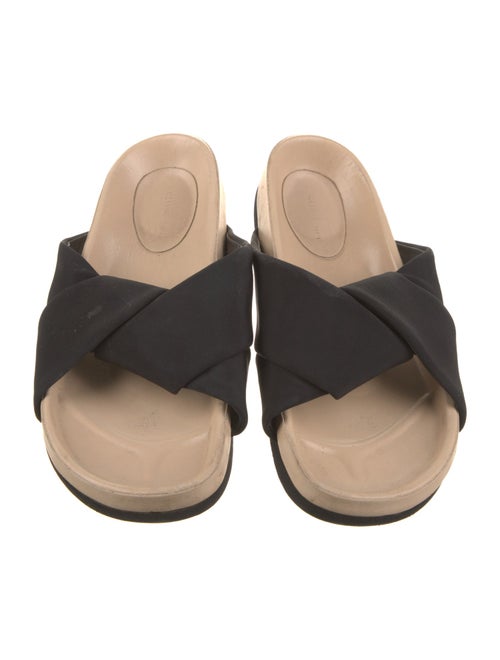 Celine Grosgrain Trim Slides