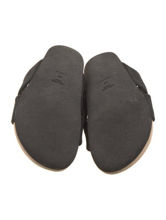 Celine Grosgrain Trim Slides