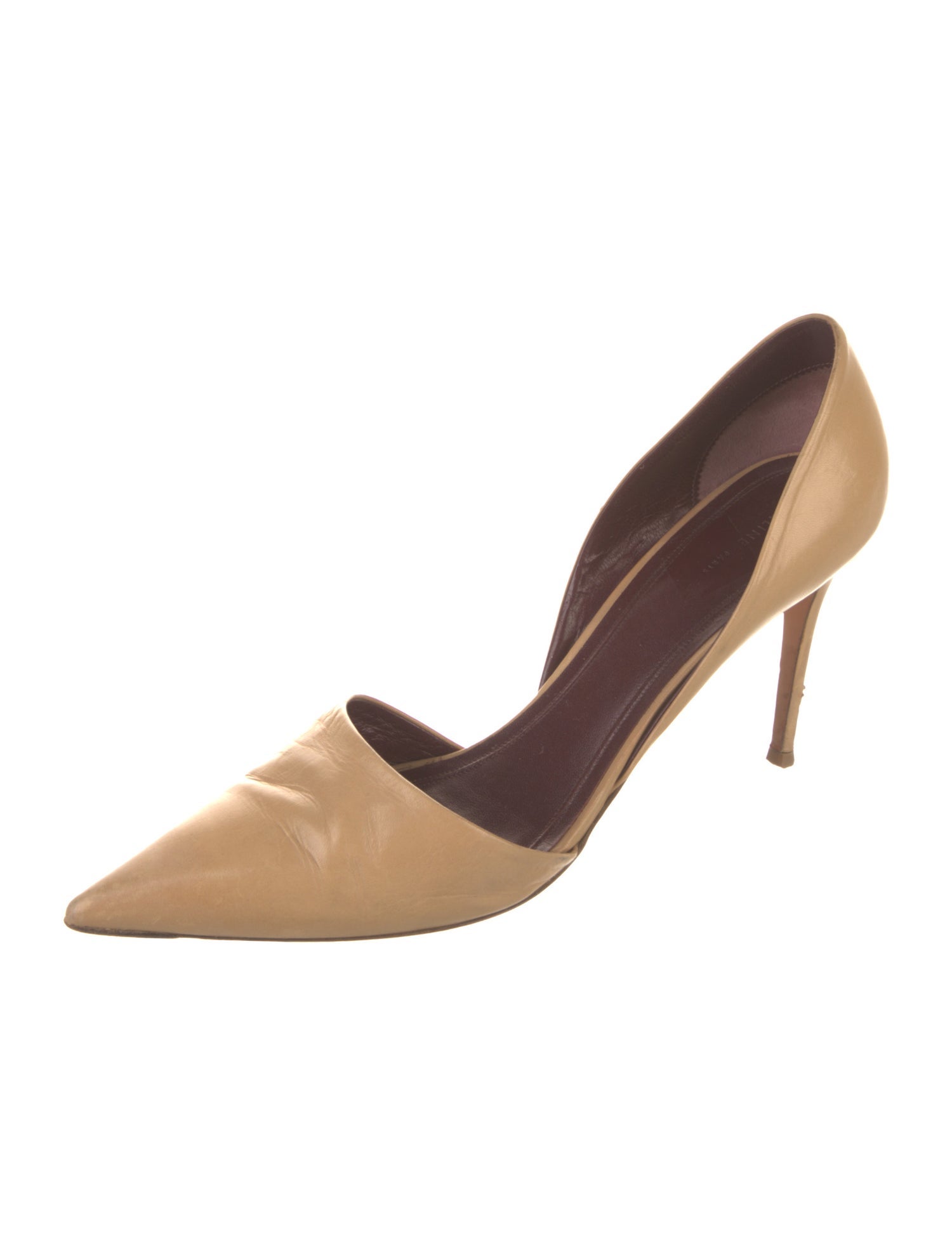 Celine Leather D'Orsay Pumps