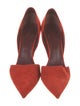 Celine Suede D'Orsay Pumps