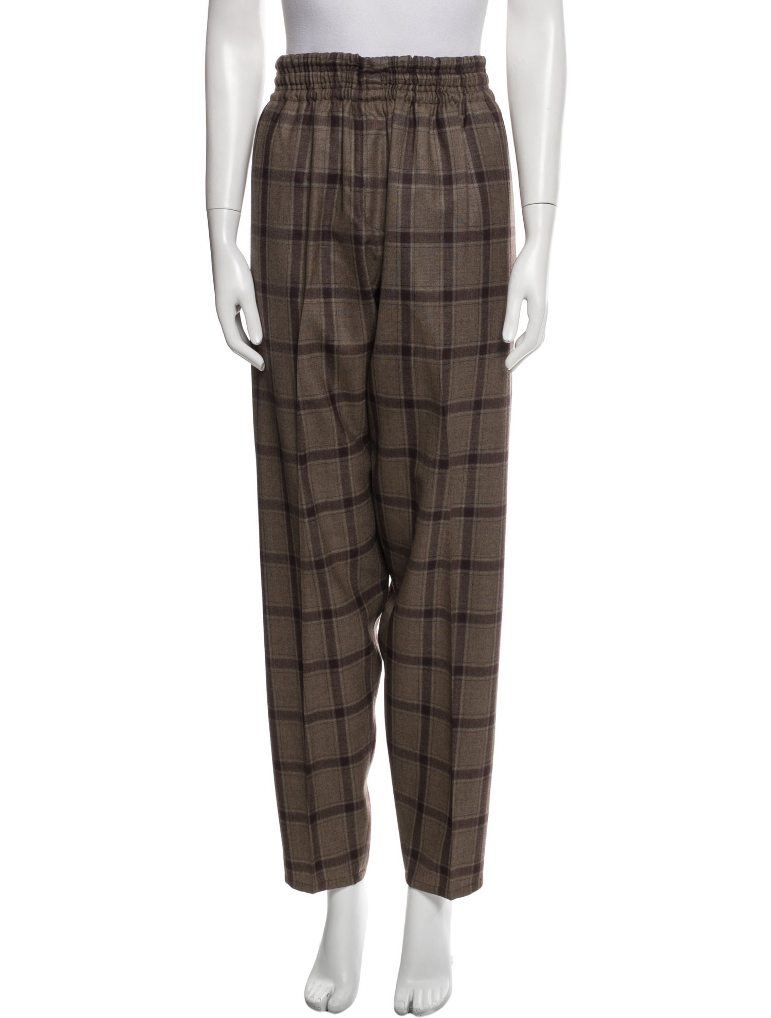 Celine Wool Straight Leg Pants