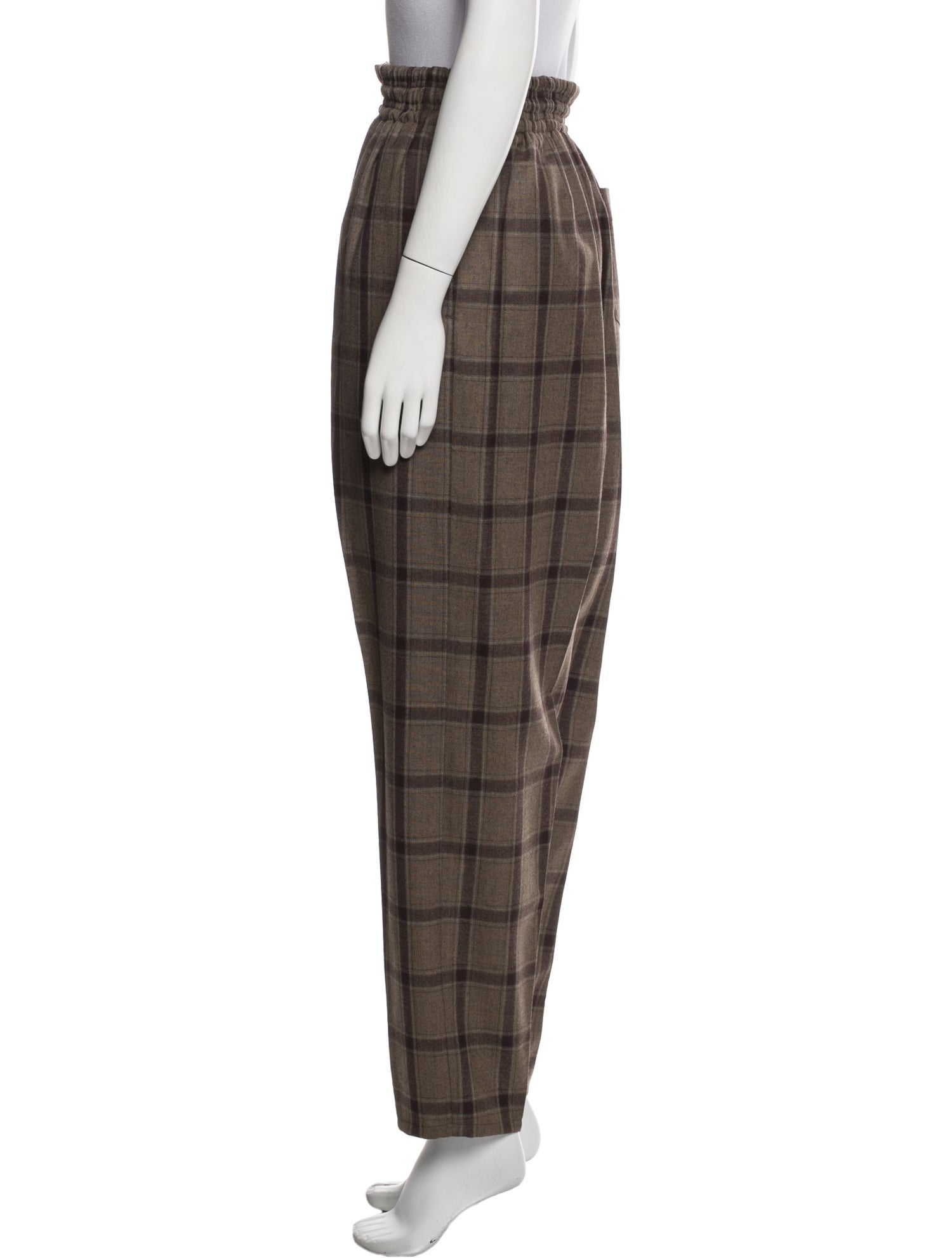 Celine Wool Straight Leg Pants