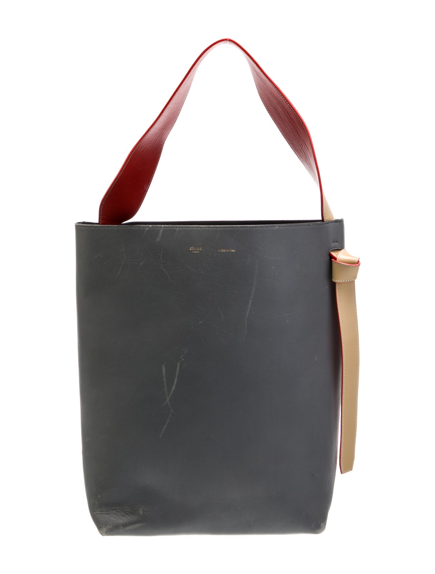 celine ツイステッドカバ　twisted cabas large Celine Twisted Cabas On Sale - Up To 90% Off | The RealReal