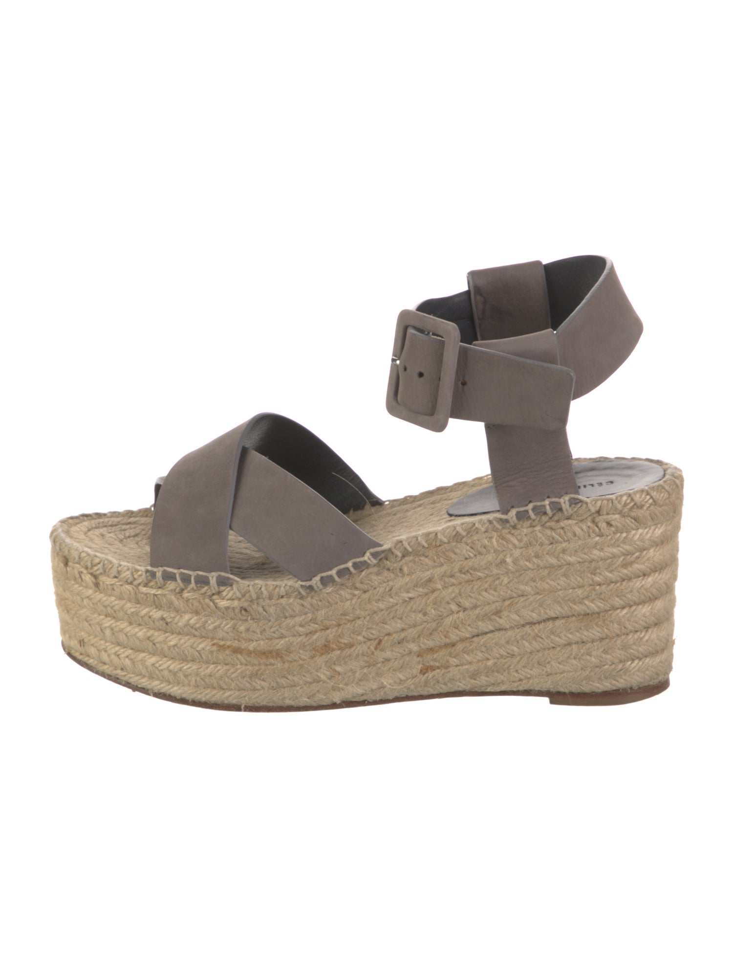 Celine Leather Espadrilles