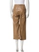 Celine Leather Wide Leg Pants