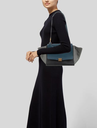 Celine Leather Trapeze Medium