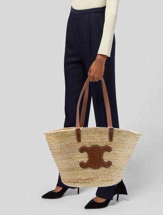 Celine Raffia Classic Panier