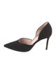 Celine Suede D'Orsay Pumps