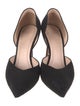 Celine Suede D'Orsay Pumps