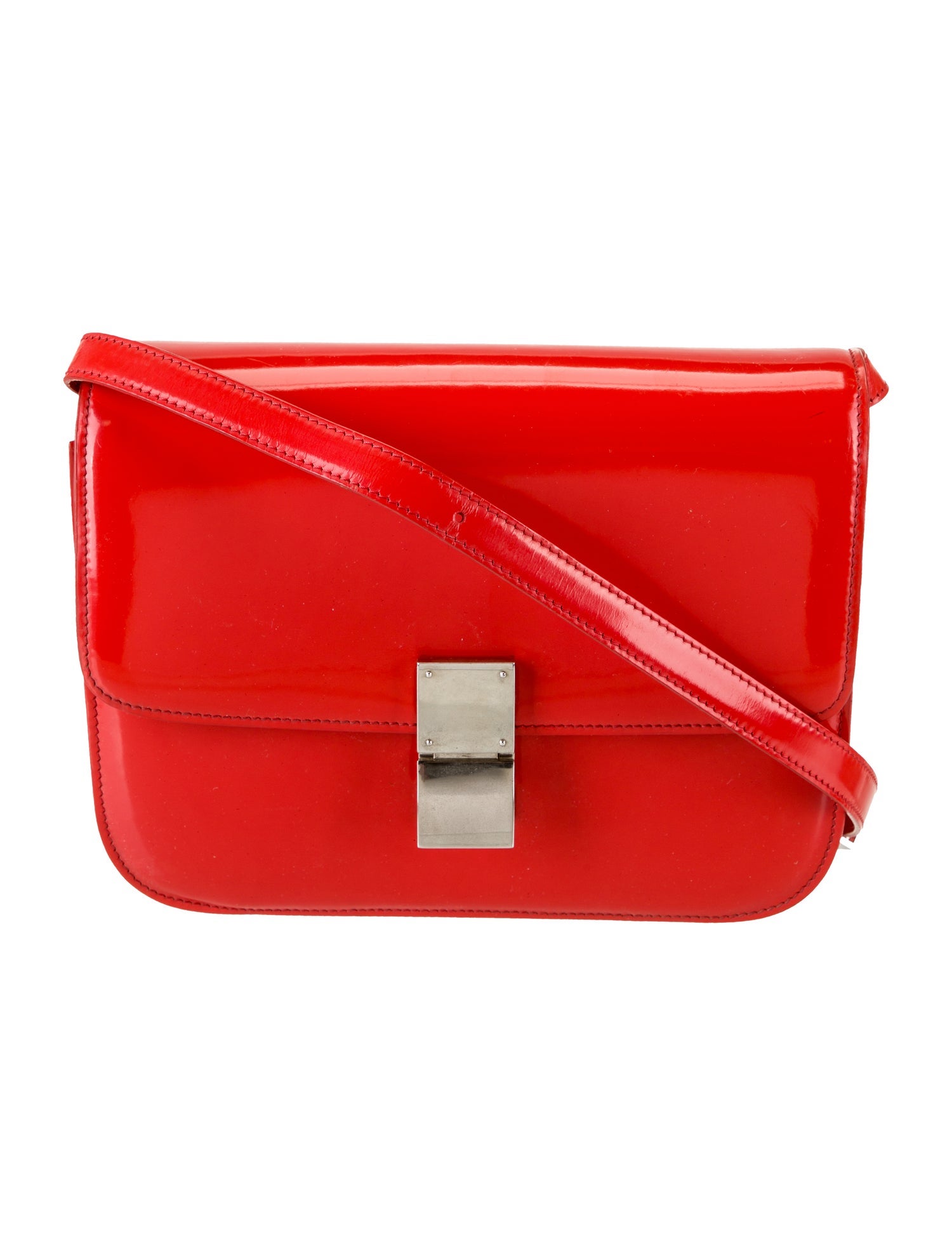 Celine Patent Leather Classic Medium