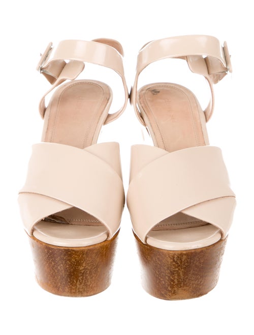 Céline Crossover Platform Sandals Shoes CEL33852 The Céline Crossover Platform Sandals Shoes CEL33852 The