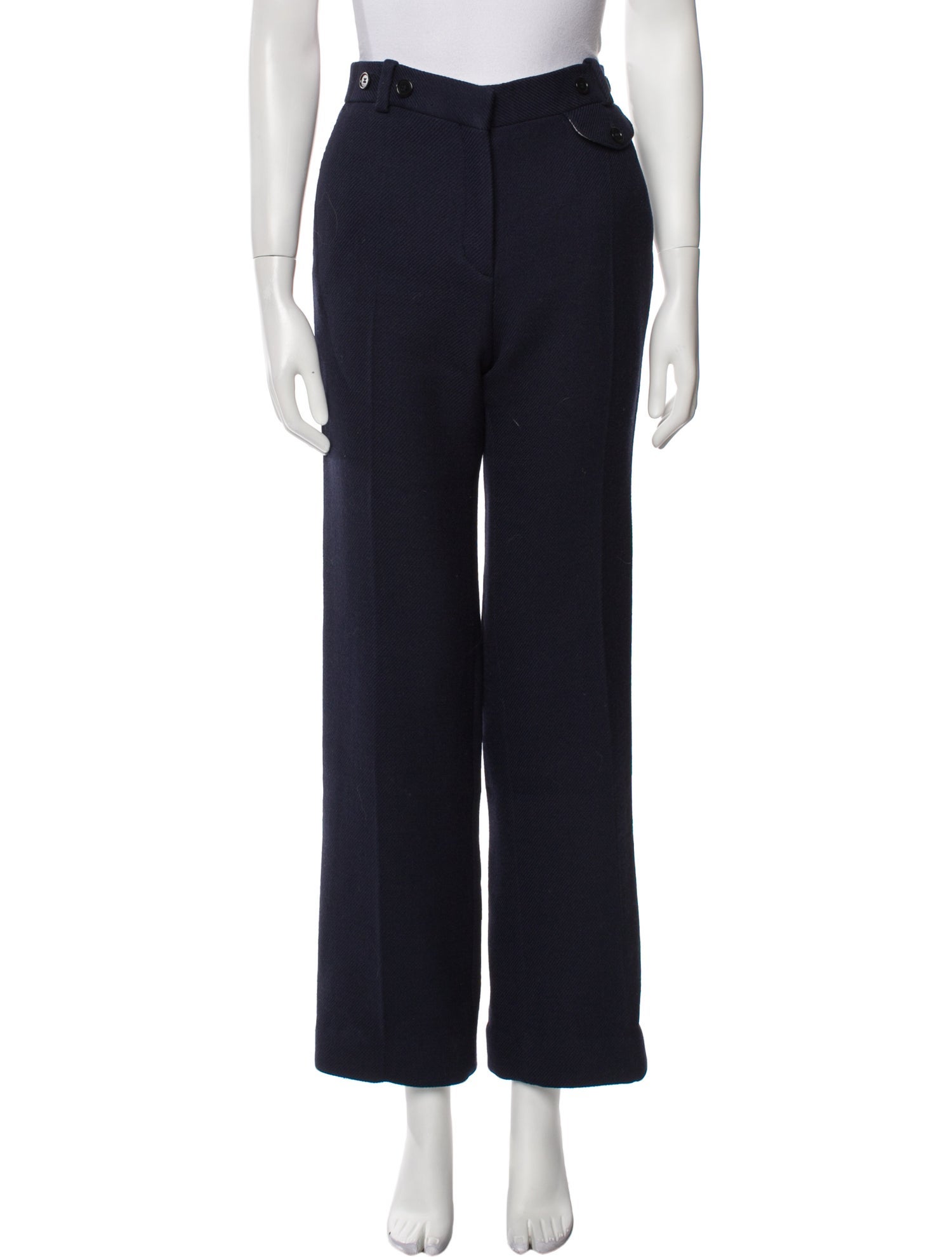 Celine Wool Wide Leg Pants