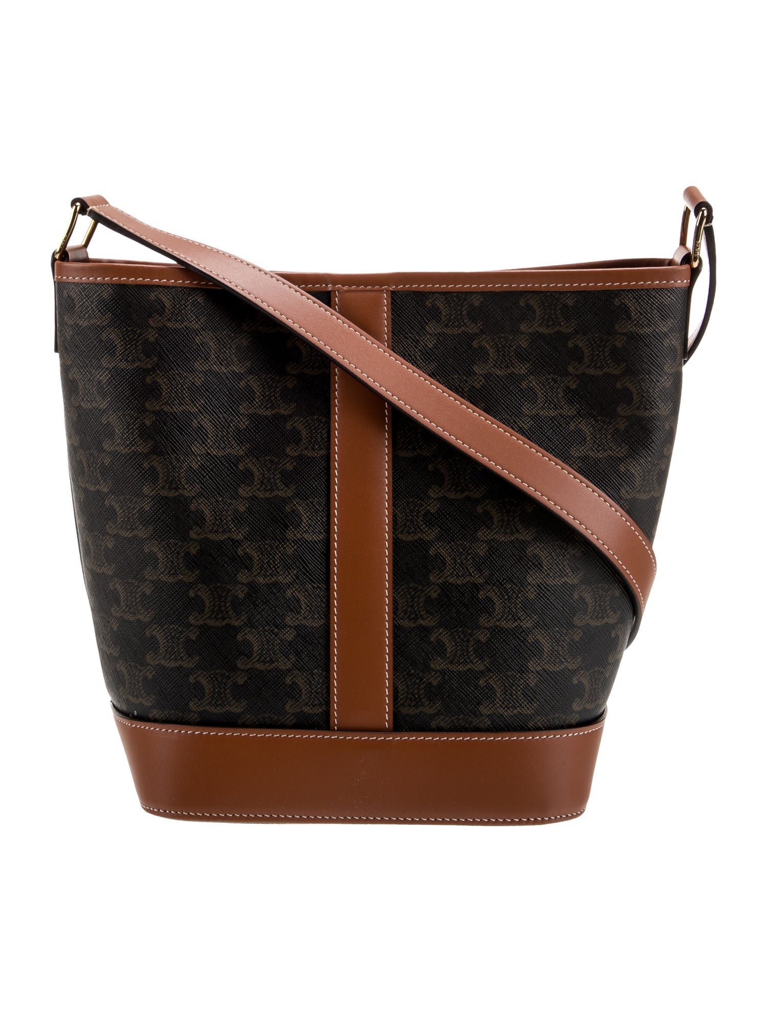 ショルダーバッグ・ポシェット CELINE Small Bucket bag 追跡付き発送【CELINE】SMALL BUCKET スモールバケットバッグ