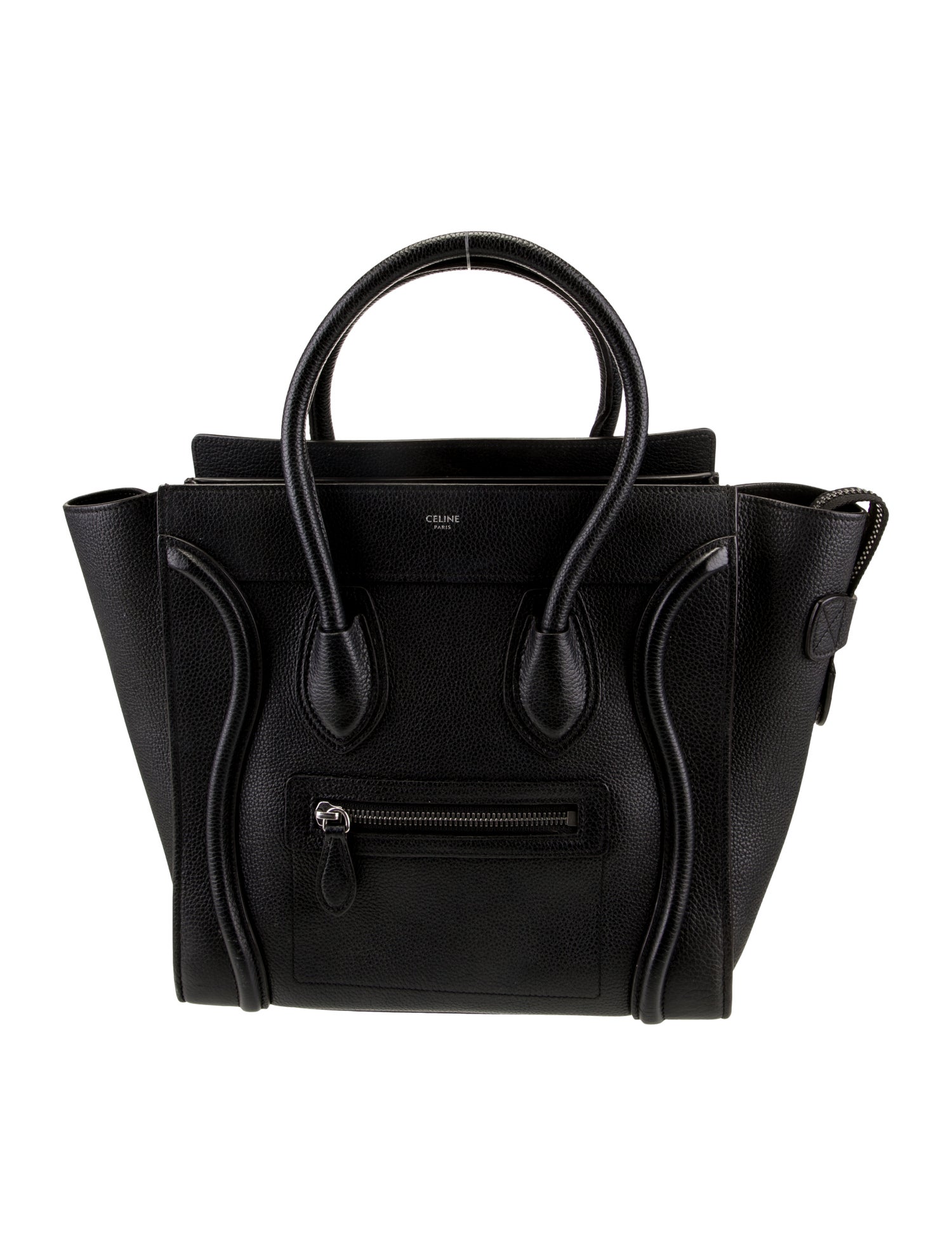 Celine Leather Luggage Micro