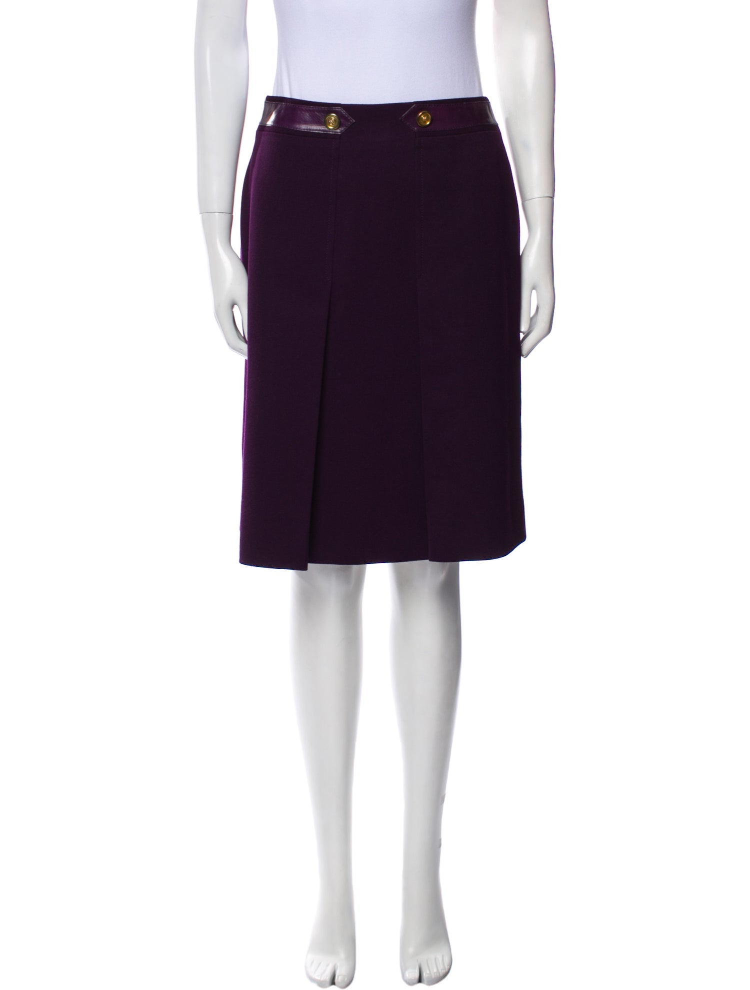 Celine Vintage Knee-Length Skirt