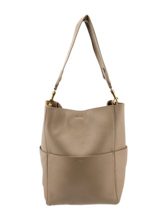 Celine Leather Seau Sangle Medium