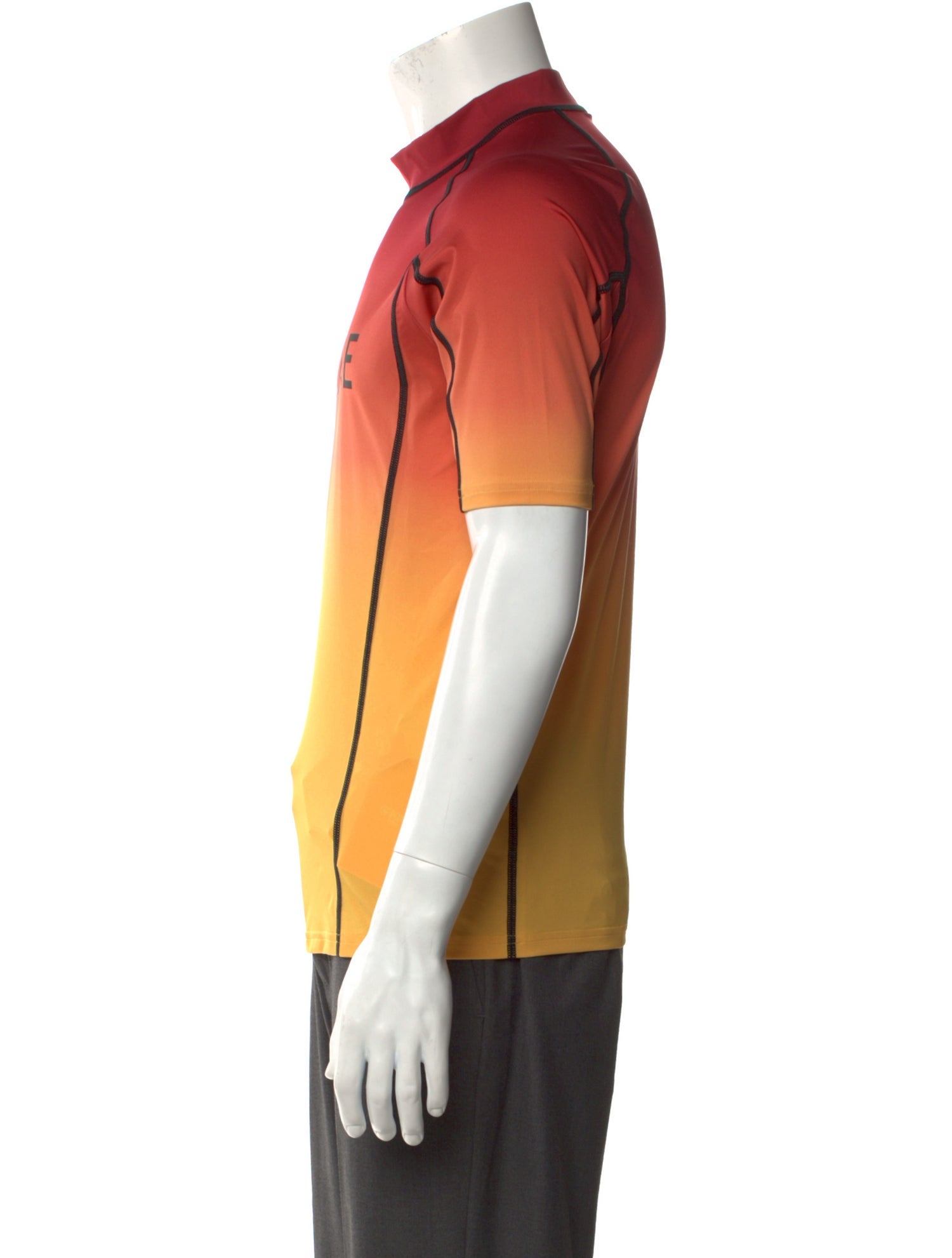 Celine Graphic Print Mock Neck T-Shirt w/ Tags