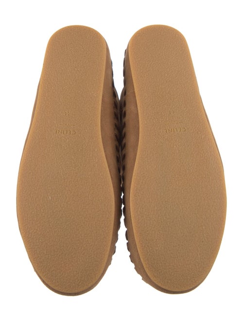 Celine Suede Whipstitch Trim Boots w/ Tags