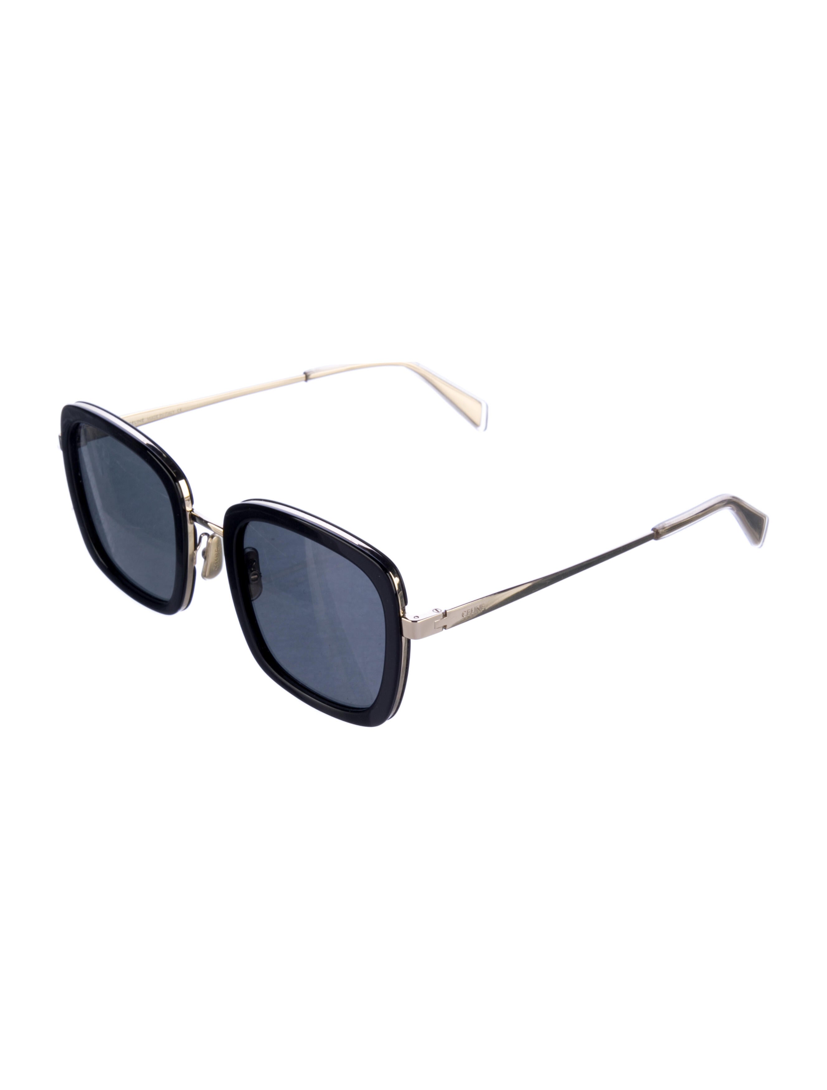 Celine Square Tinted Sunglasses