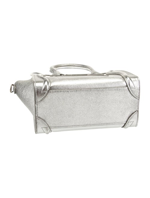 Celine Leather Luggage Nano