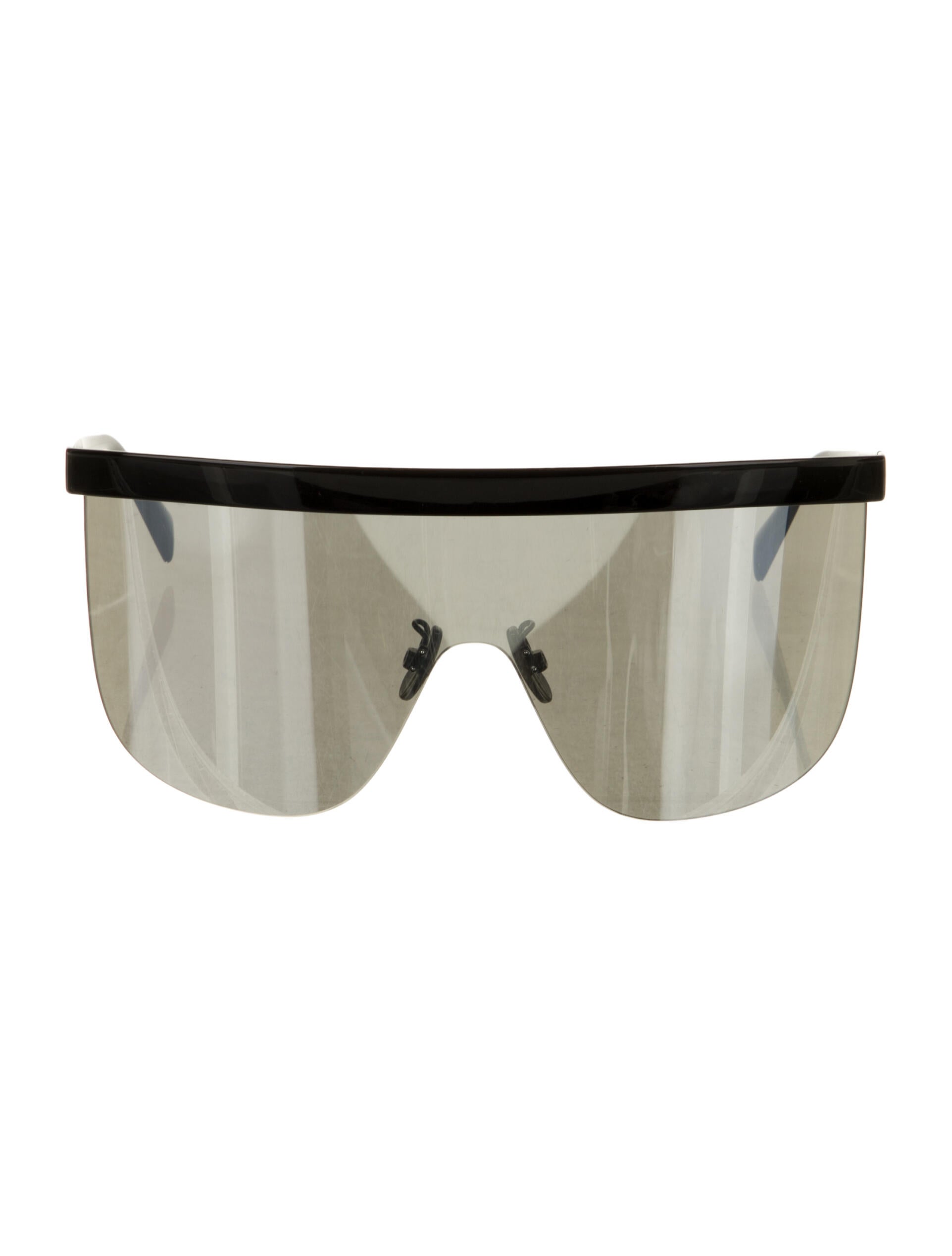 Celine Shield Mirrored Sunglasses