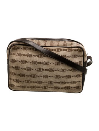 Celine Suede Shoulder Bag Vintage