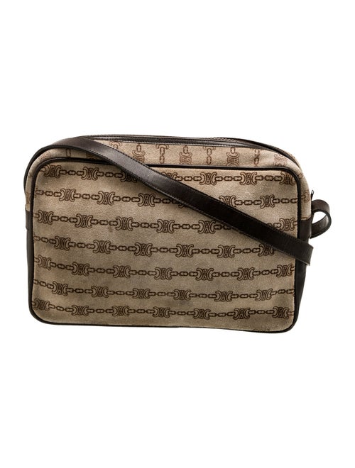 Celine Suede Shoulder Bag Vintage