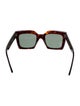 Celine Square Tinted Sunglasses