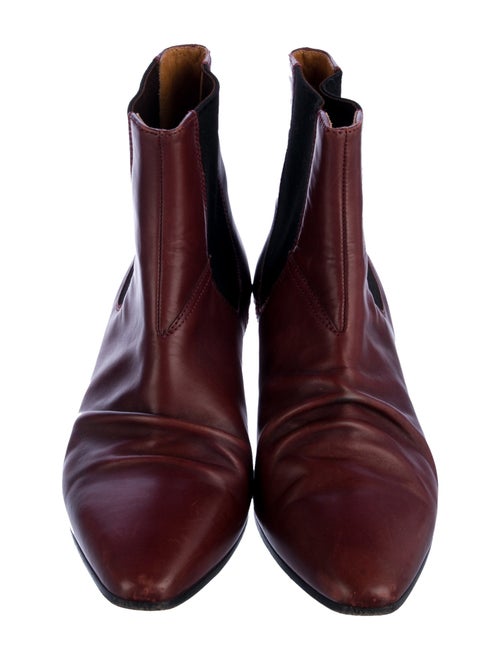 Celine Leather Chelsea Boots