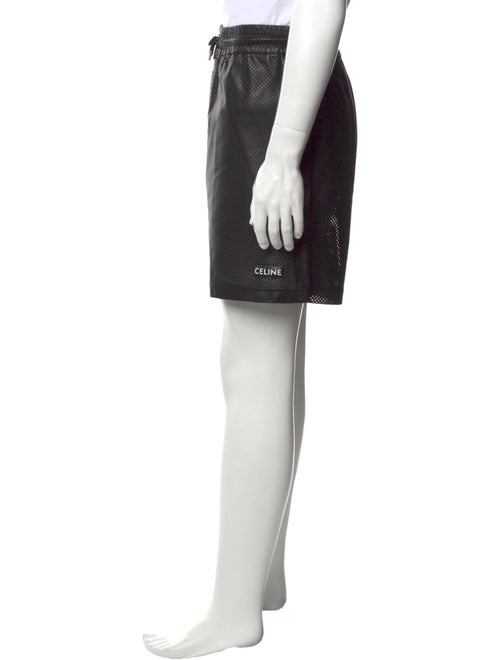 Celine Lambskin Jogger Shorts