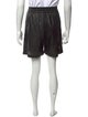 Celine Lambskin Jogger Shorts