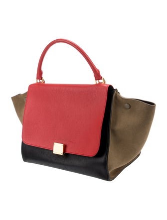 Celine Leather Trapeze