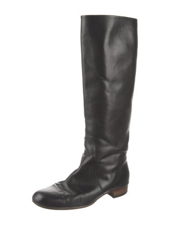 Celine Leather Riding Boots