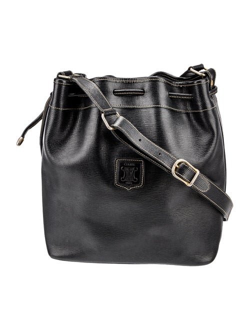 Celine Leather Bucket Bag