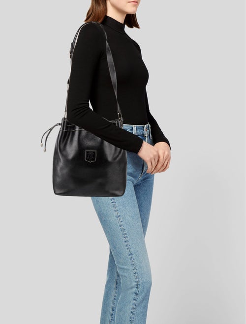 Celine Leather Bucket Bag